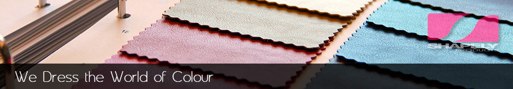Sale of synthetic leathers.
