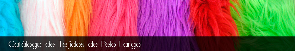 Fabricacion y venta de tejidos sinteticos de pelo largo.