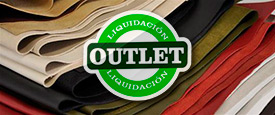 Outlet de tejidos y pieles sinteticas.