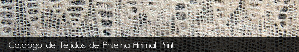 Fabricacion y venta de tejidos sinteticos de antelina Animal Print.