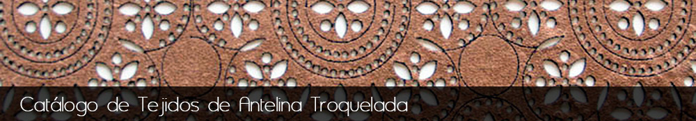 Fabricacion y venta de tejidos sinteticos de antelina troquelada.