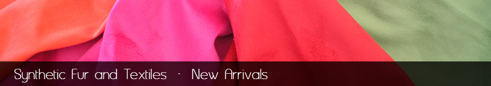 Synthetic fabrics. New Arrivals.
