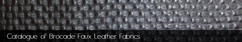Manufacture and sale of brocade faux leather fabrics.